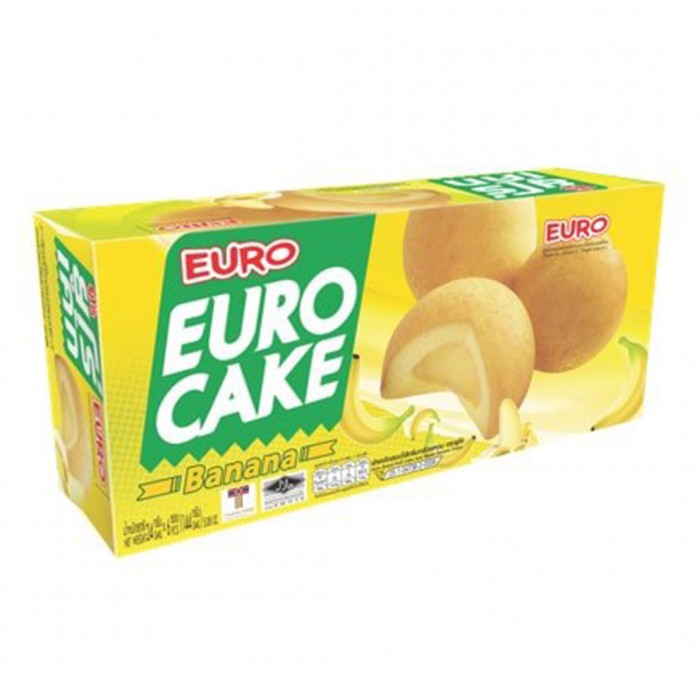 Thai Euro Cake 1box 12pcs  Banana 