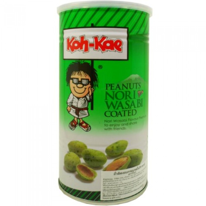 Koh Kae - Nori Wasabi Flavour Coated Peanuts 230g