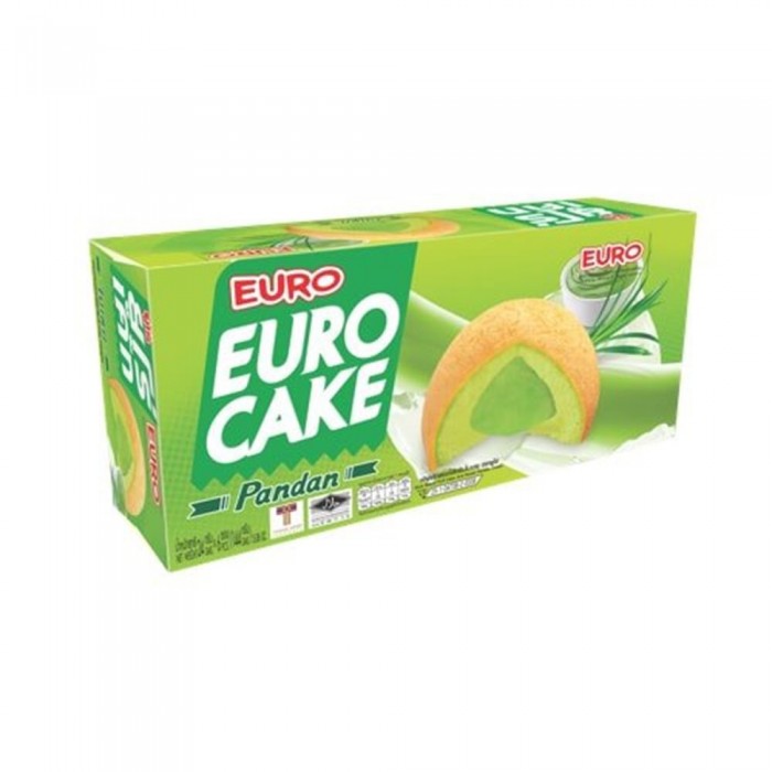 Thai Euro Cake 1box 12pcs Pandan