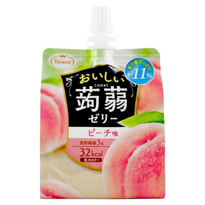 Peach flavor - TARAMI Konnyaku Jelly