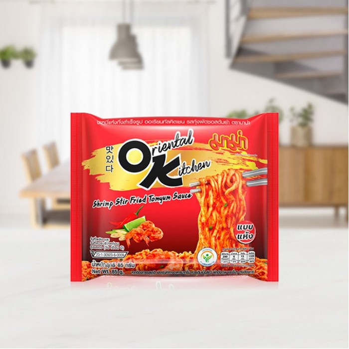 Shrimp Stir Tomyam - Mama Thailand Oriental Kitchen OK Instant Noodle Series 85G